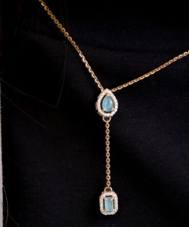 Samriddhi-Aquamarine-Elegance-Lariat-Necklace