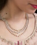 Samriddhi-Elegant Cascade Diamond Necklace