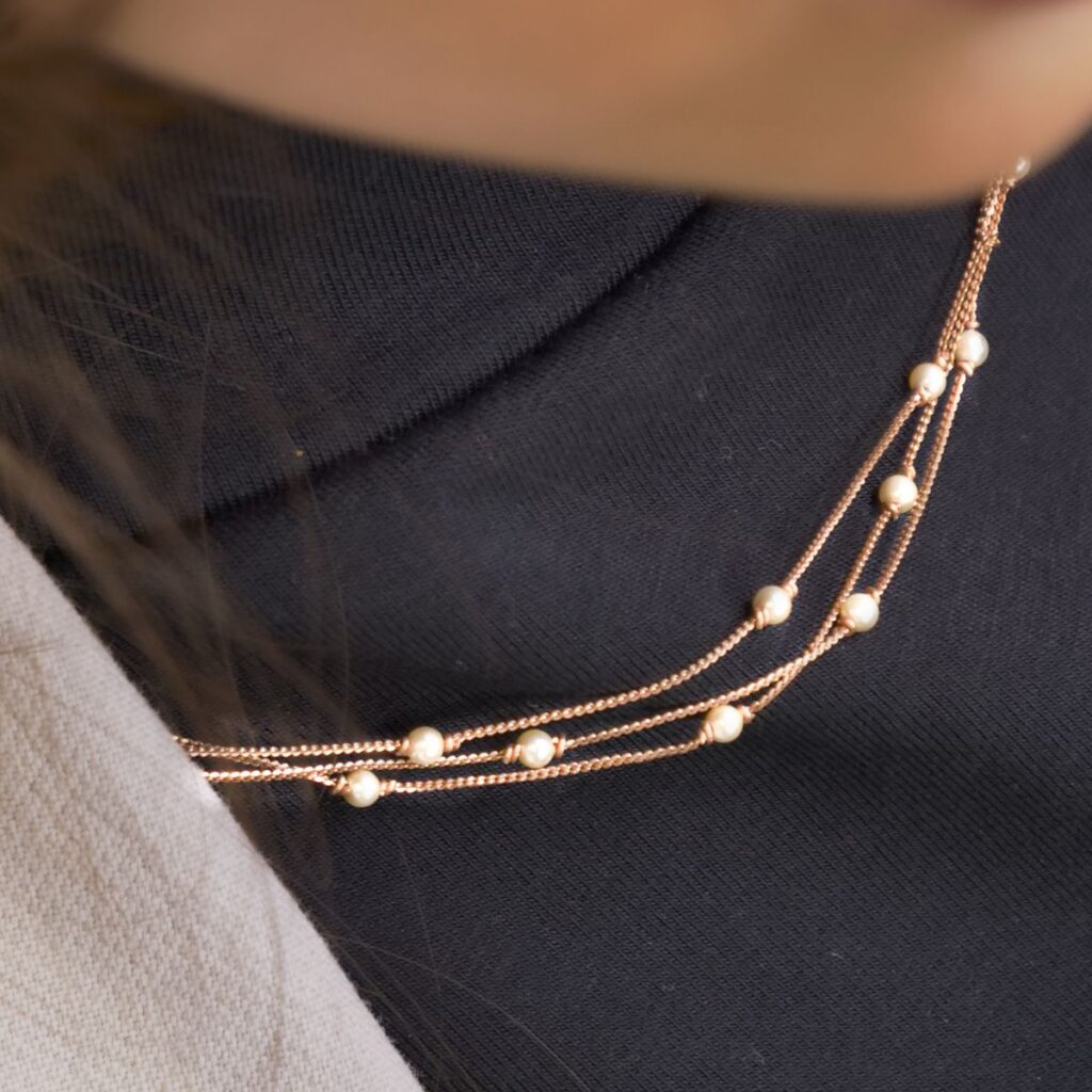 Samriddhi-Golden-Dewdrop-Layered-Necklace