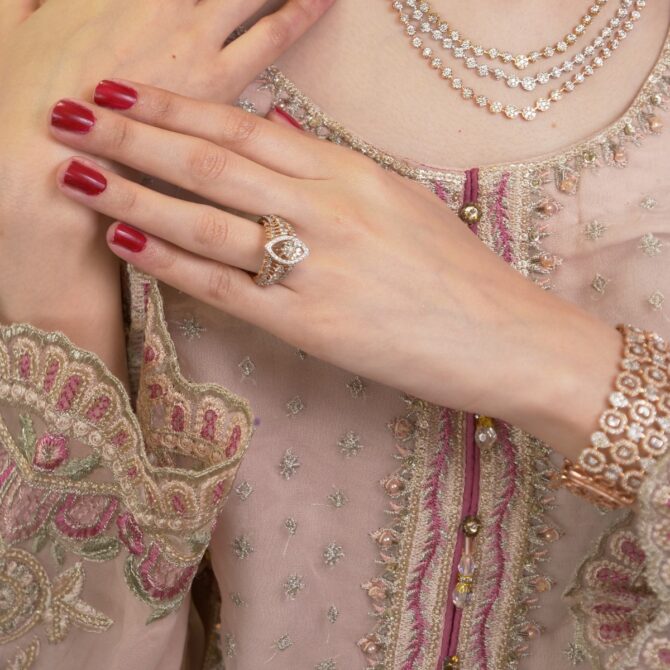 Samriddhi-Rose Radiance Diamond Ring