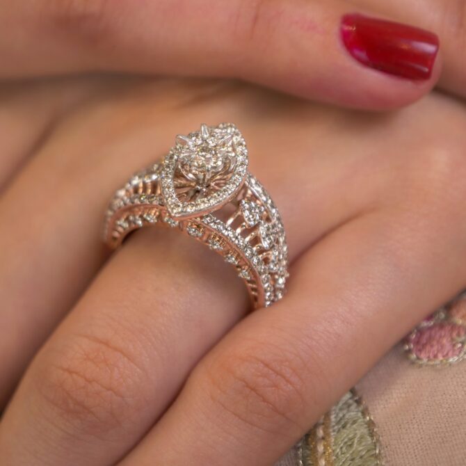 Samriddhi-Rose Radiance Diamond Ring