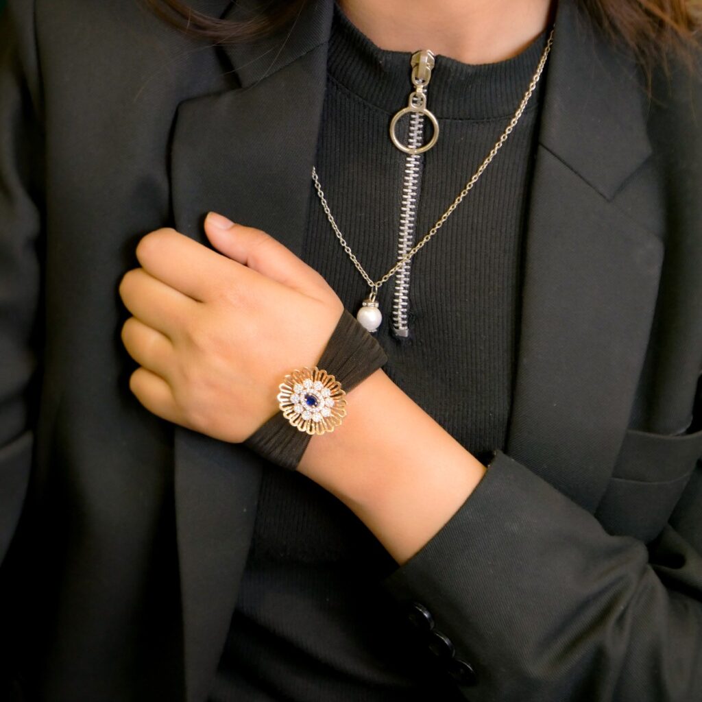 Samriddhi-Sunbeam Splendor Cuff Bracelet 2