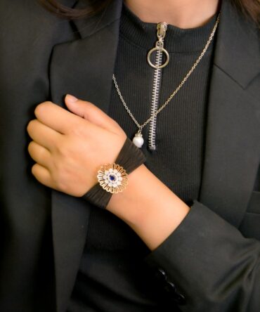 Samriddhi-Sunbeam Splendor Cuff Bracelet 2